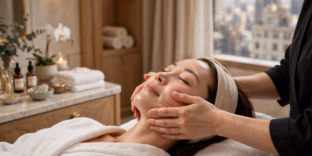 buccal facial massage NYC at Eureka Body Care & Spa in Midtown NYC