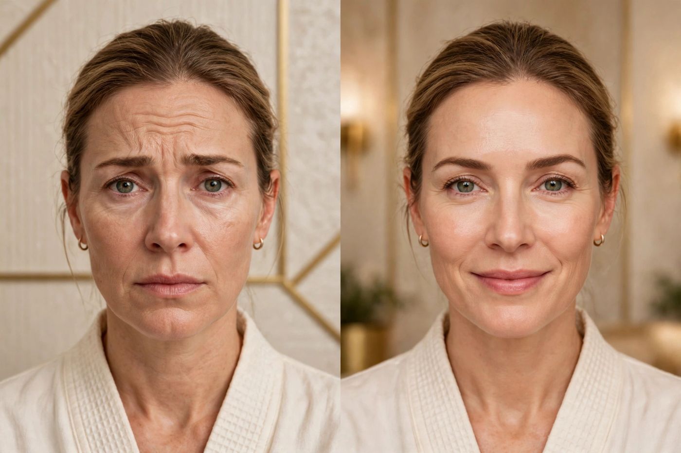 Botox before and after results in NYC at Eureka Body Care & Spa