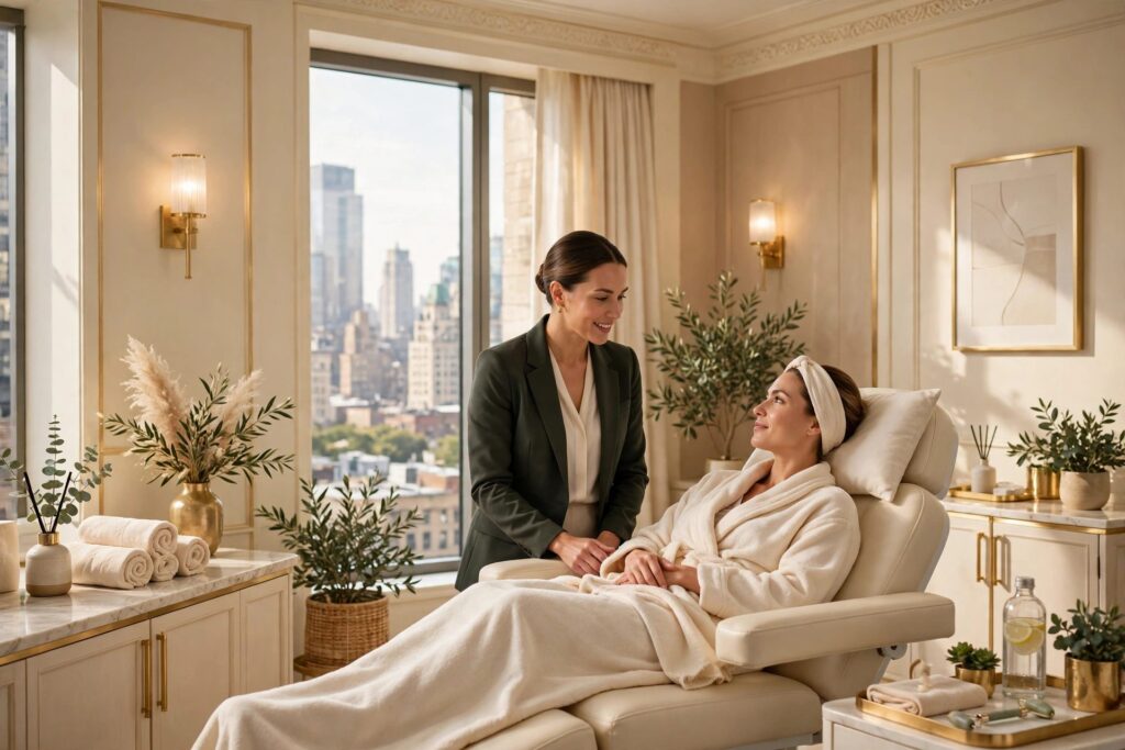 Dermal fillers treatment at Eureka Body Care & Spa in Midtown NYC