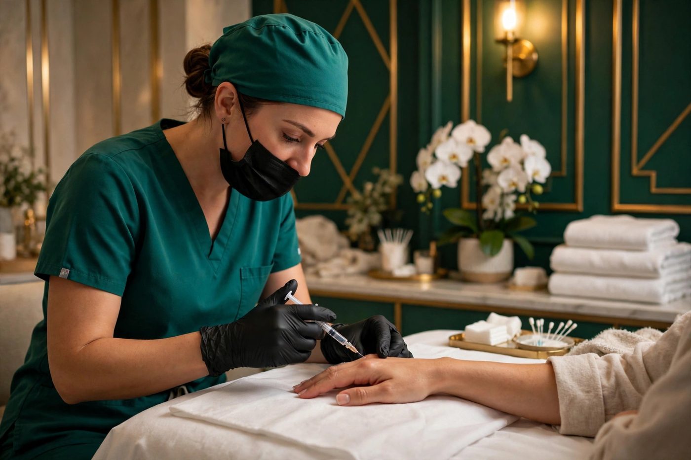 PRP hand rejuvenation treatment at Eureka Body Care and Spa NYC
