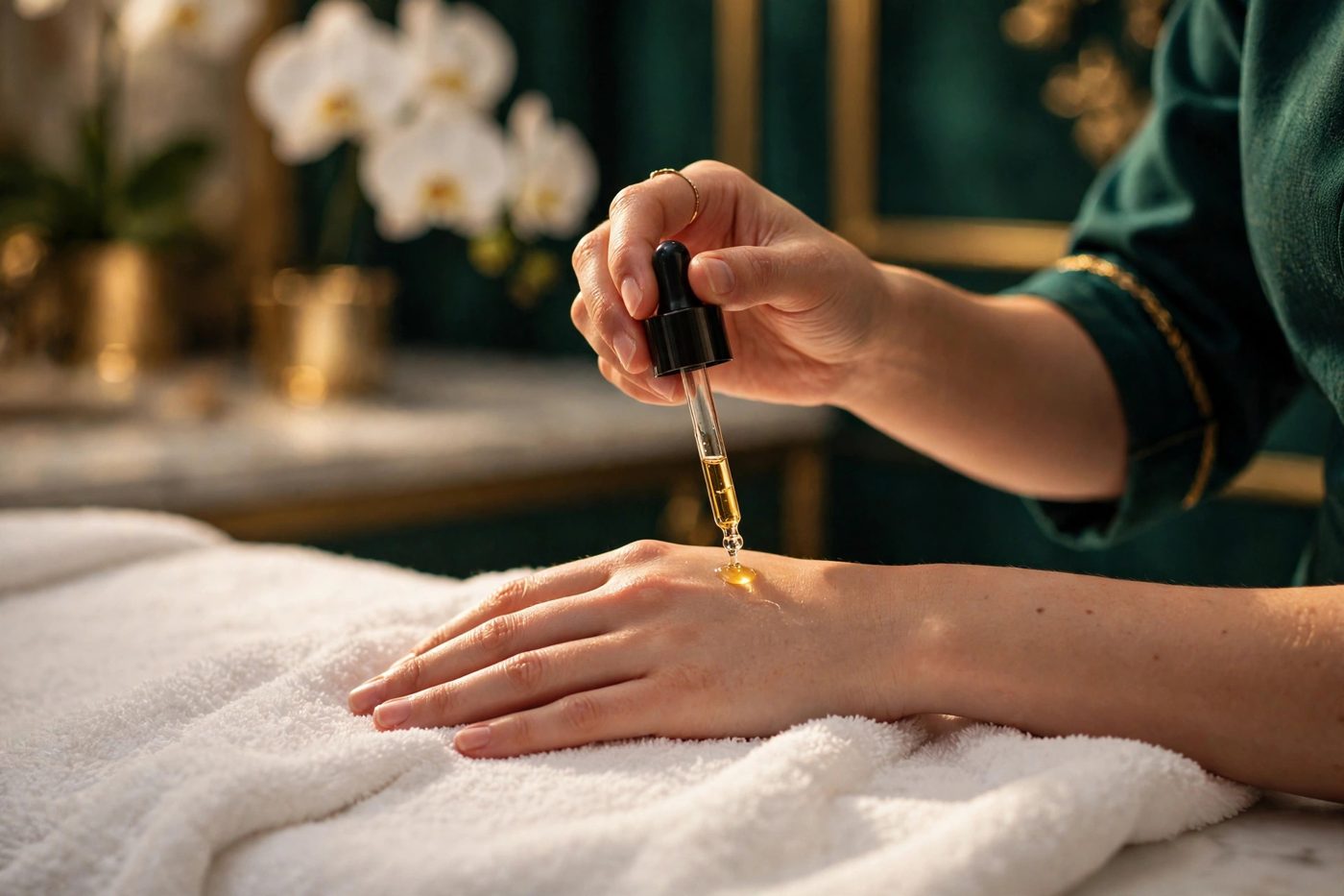 Hand rejuvenation treatment at Eureka Body Care and Spa in New York City