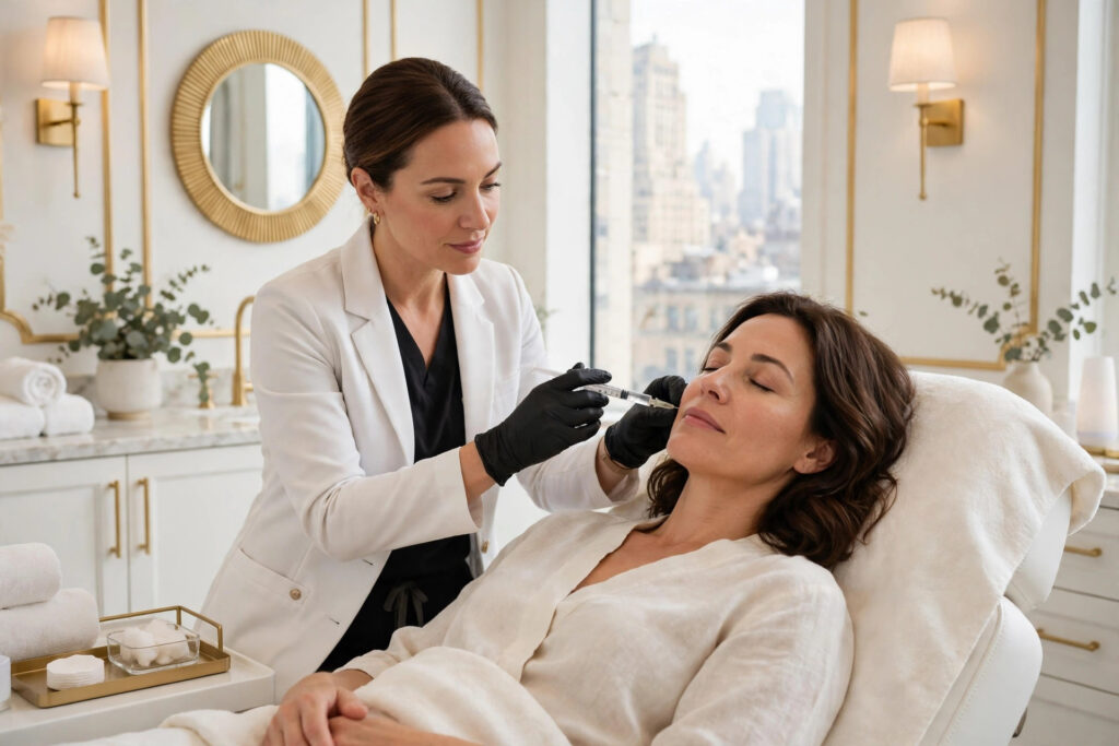 Radiesse NYC treatment at Eureka Body Care & Spa in Midtown NYC