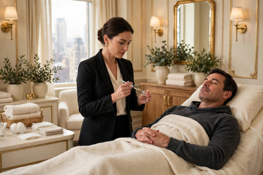 Sculptra NYC treatment at Eureka Body Care & Spa in Midtown NYC