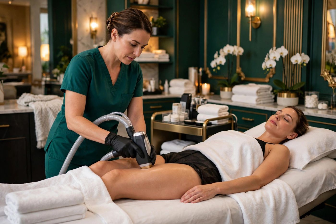 SmoothShapes cellulite treatment at Eureka Body Care and Spa in New York City